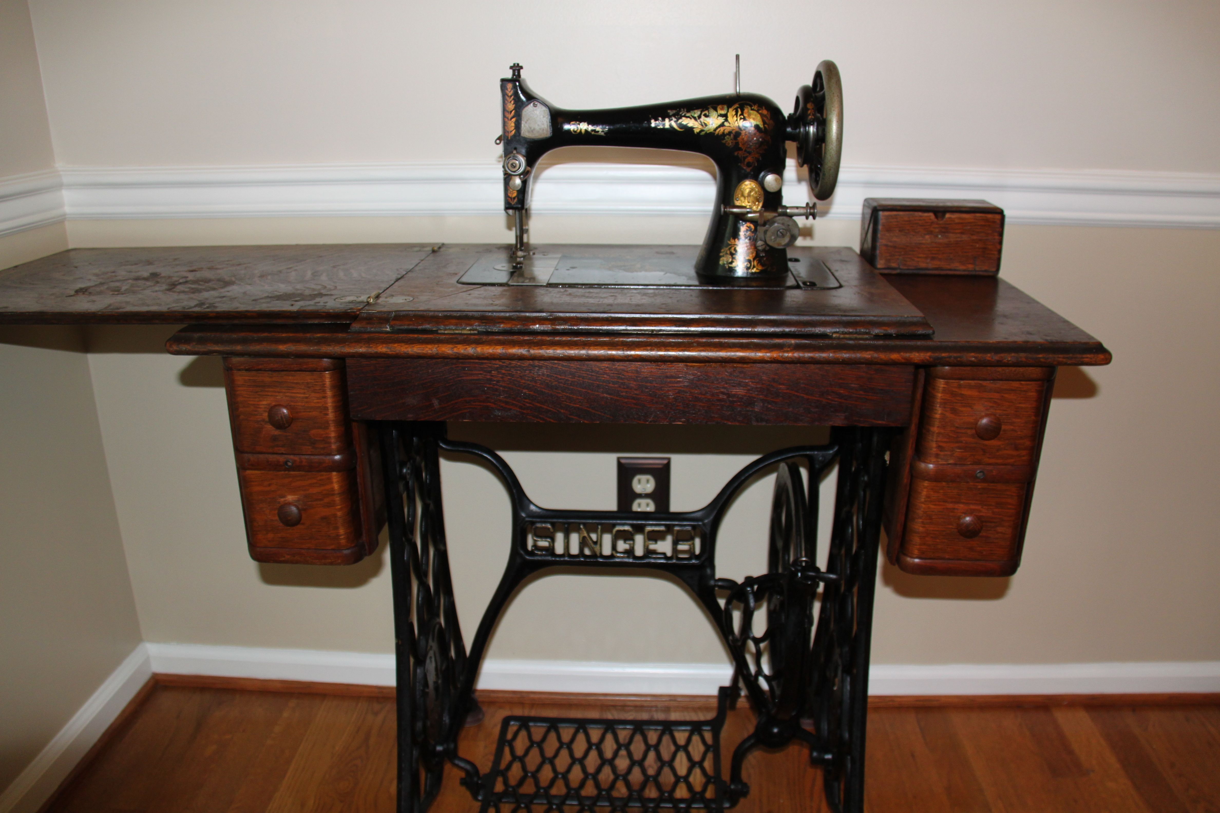 singer treadle 27 sewing machine manual