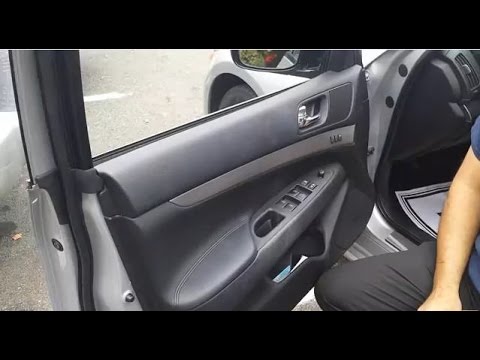 can i change a power window door to a manual