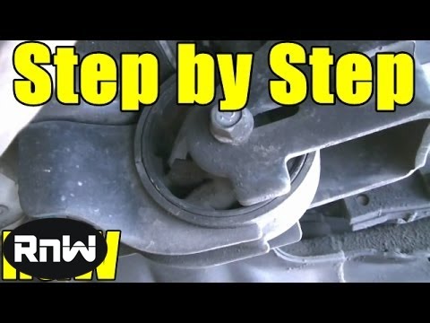 how to remove front lower engine mount elantra 2007 manual