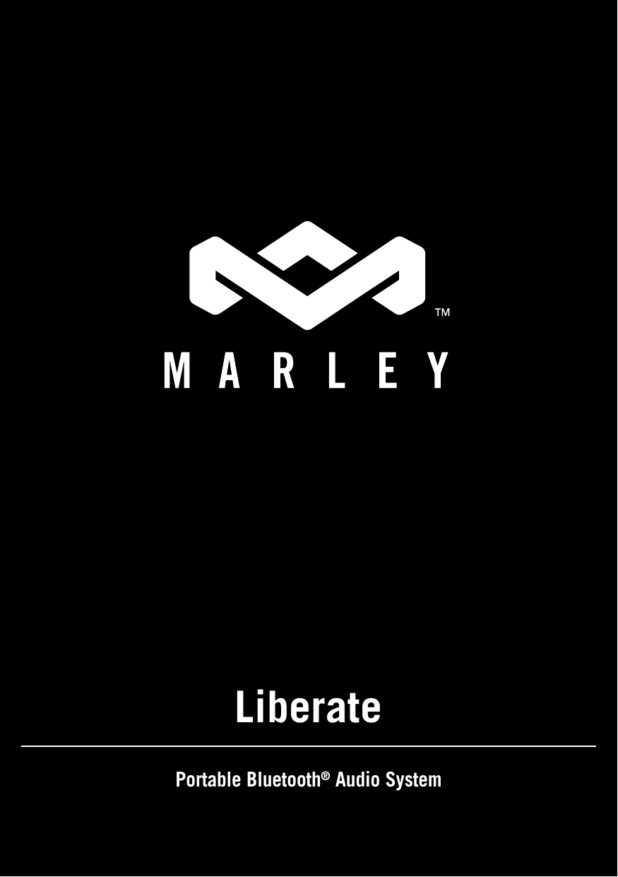 house of marley liberate portable bluetooth speaker manual