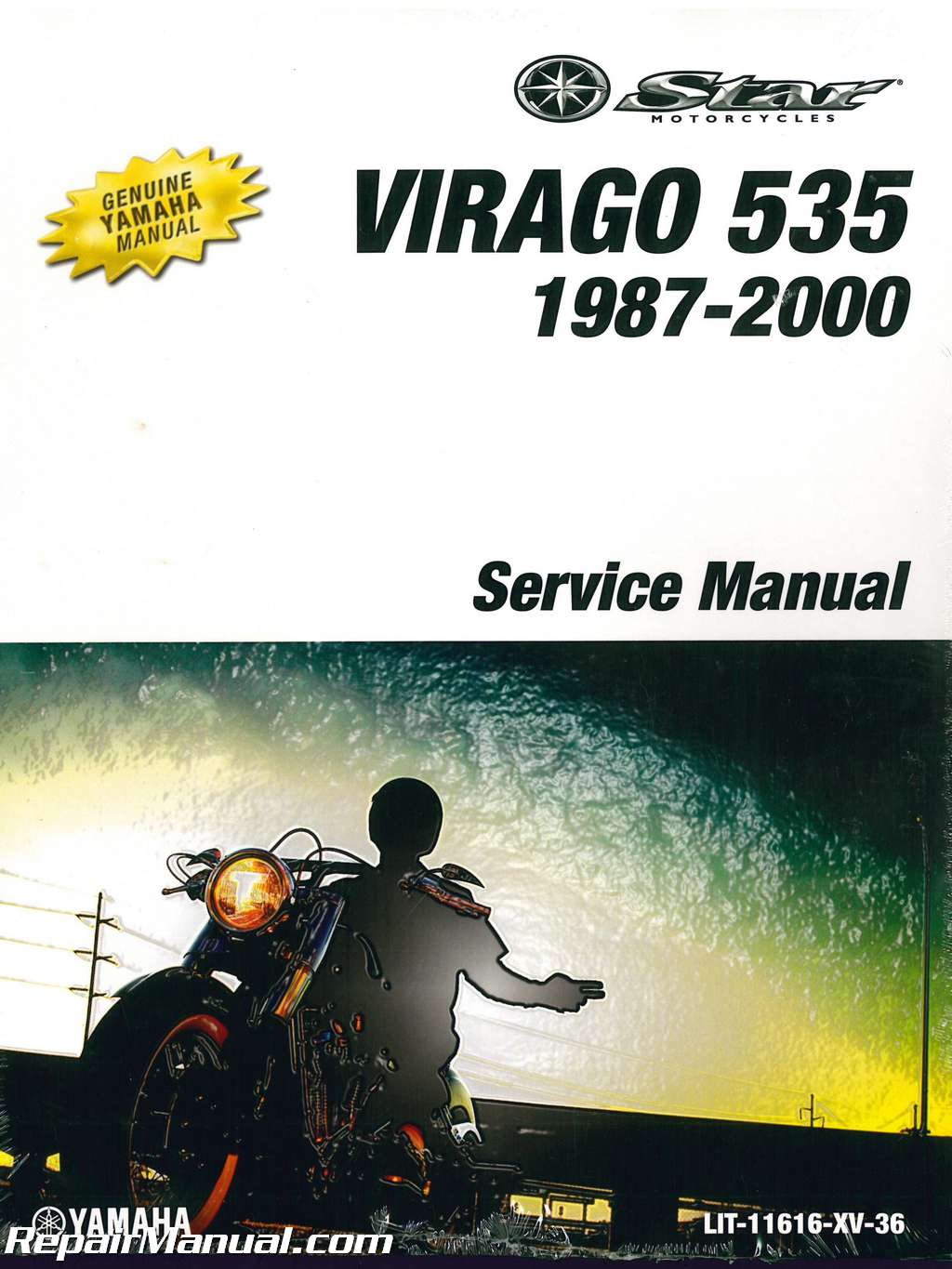 1984 yamaha virago 750 service manuals
