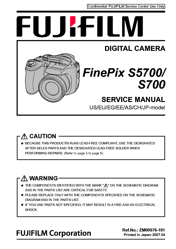 fuji finepix s5700 manual download