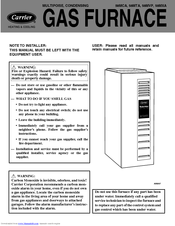 carrier furnace infinity 96 manual