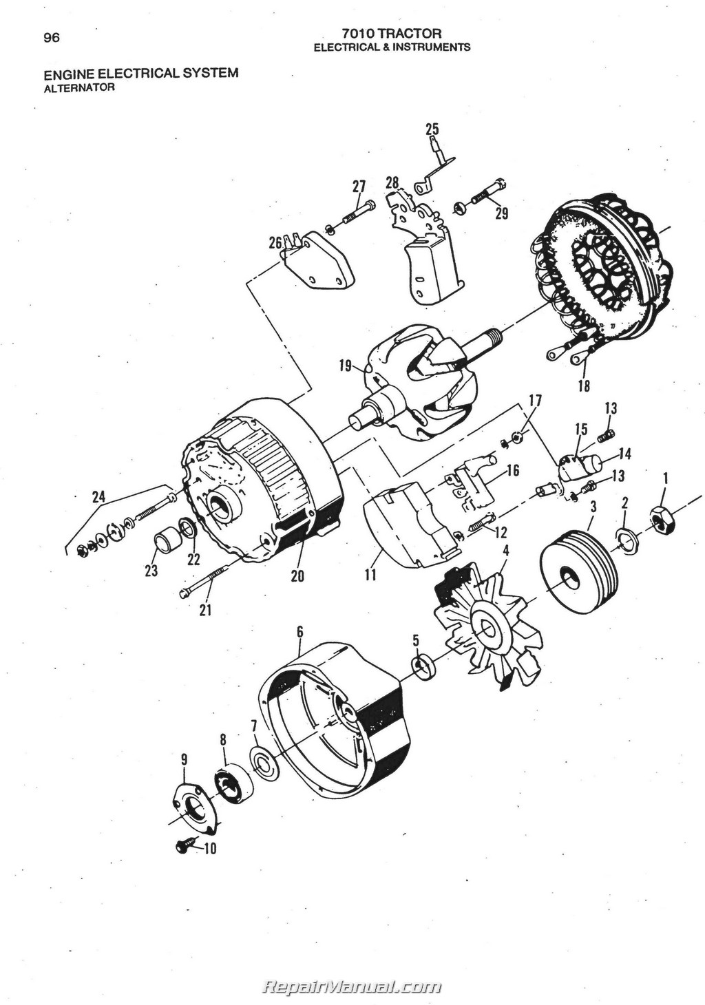 716 allis chalmers parts manual