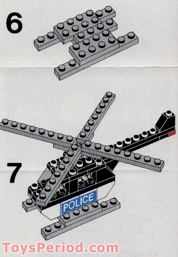 police helicopter lego 30222 manual
