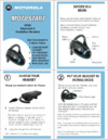 motorola h350 bluetooth instruction manual