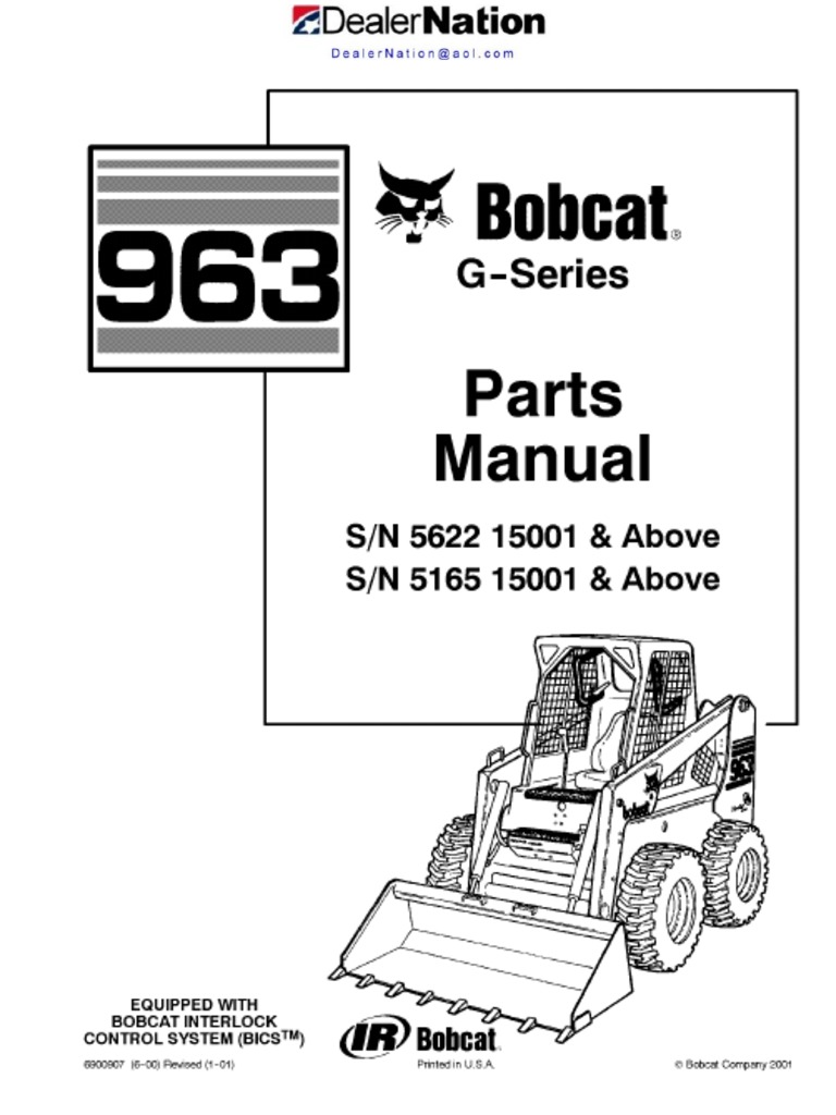 bobcat 753 parts manual download