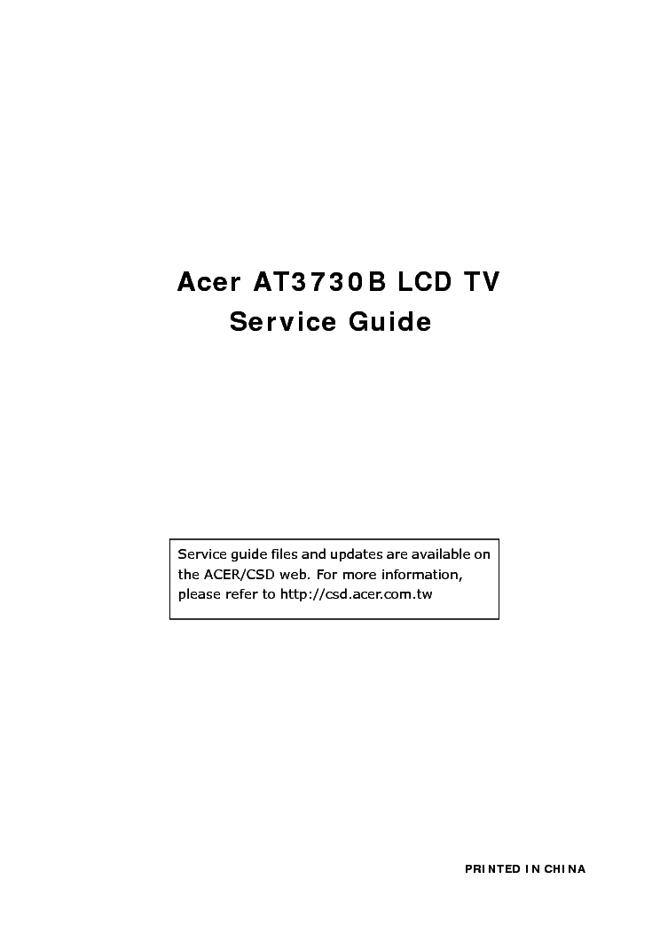 acer aspire 4730z service manual pdf