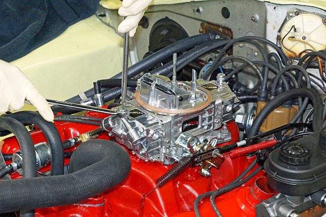 holley carburetor manual choke adjustment