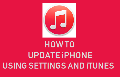 how to manually update iphone in itunes