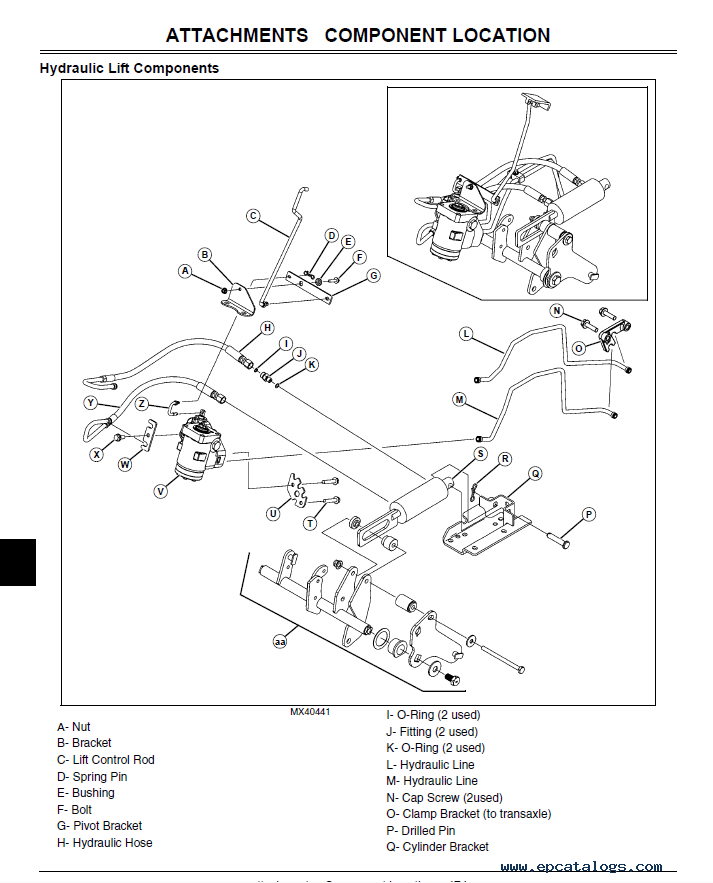 john deere 100 series tractor manual