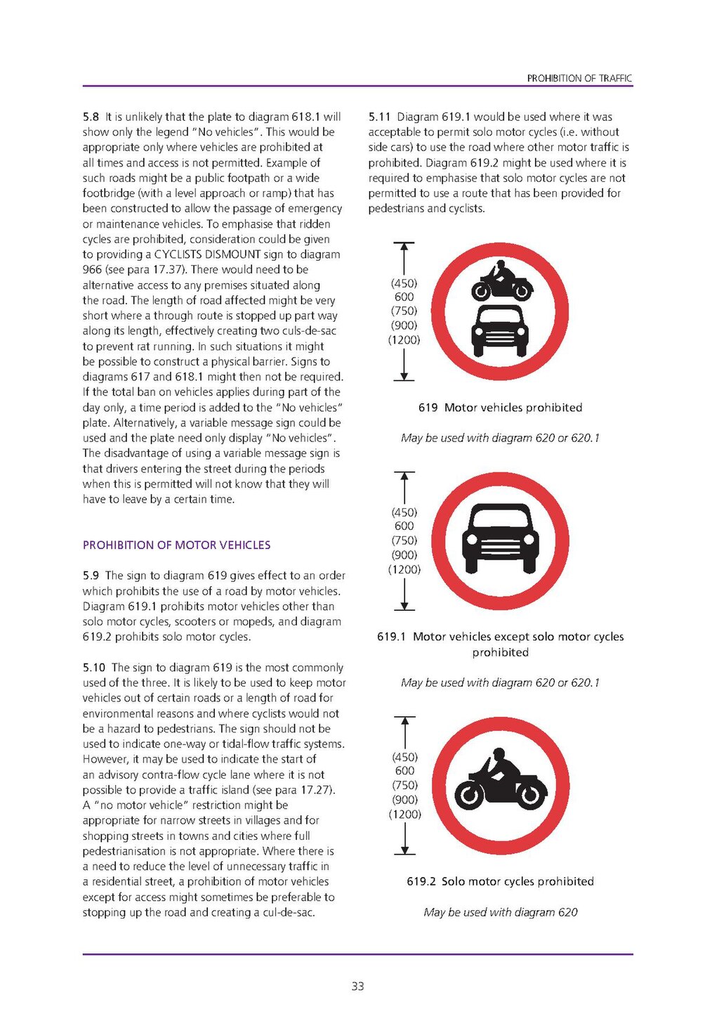 uk traffic signs manual chapter 1
